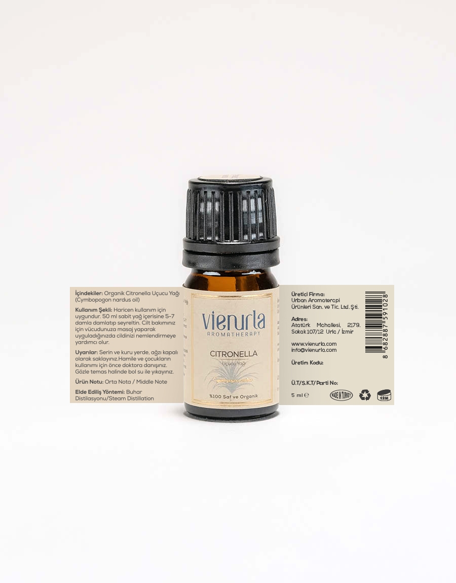 Organik Citronella Uçucu Yağı