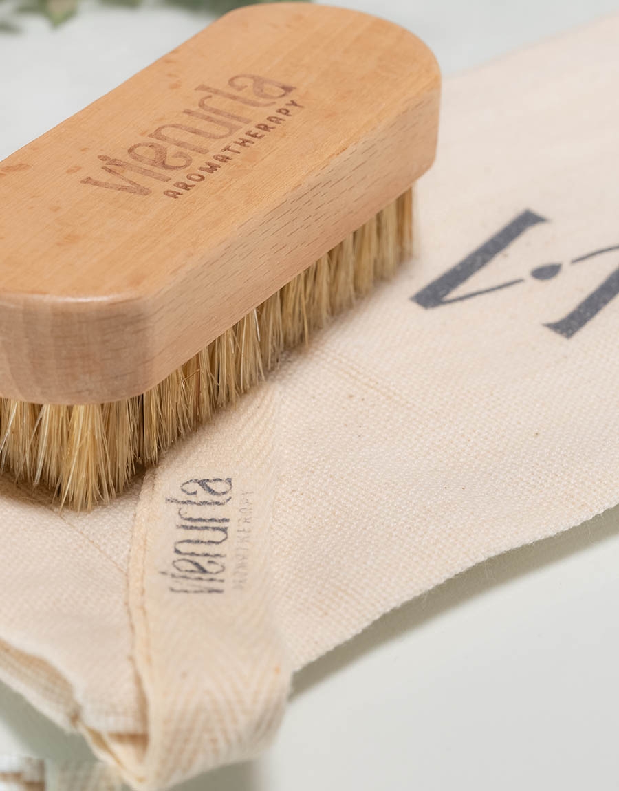 %100 Ekolojik Doğal Kıl Tırnak Bakım Fırçası